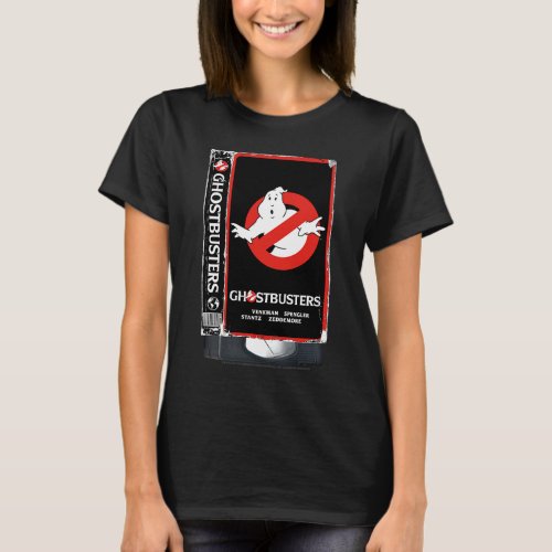 Ghostbusters VHS Tape T_Shirt