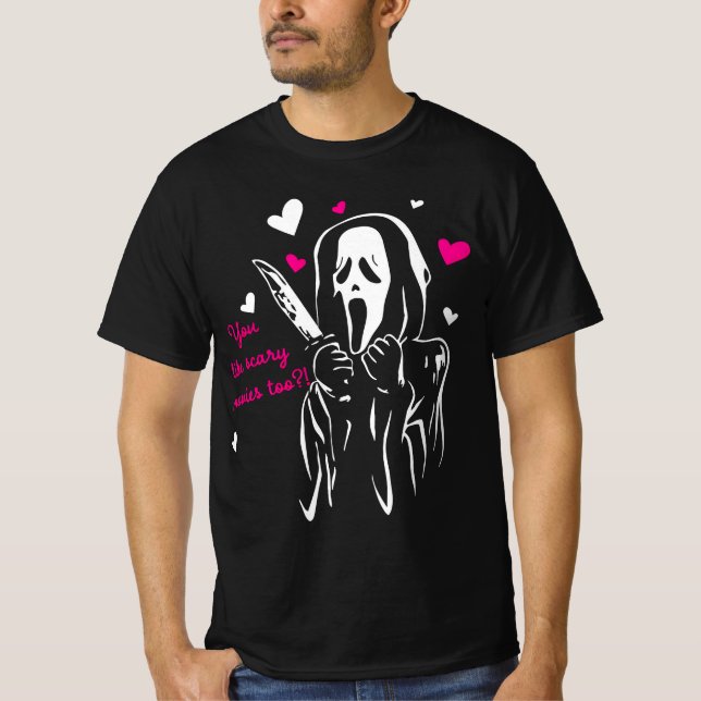 ghostface movie T-Shirt (Front)