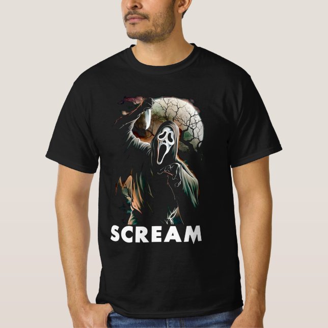ghostface  soScream T-Shirt (Front)