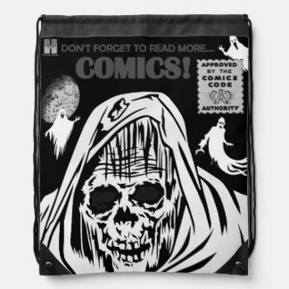 Ghostking P.S.A. Drawstring Backpack