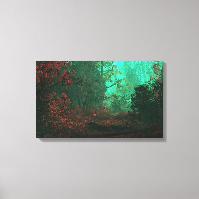 Ghostlight Woods Canvas Print (Front)