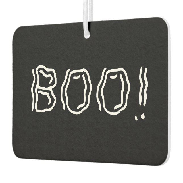 Ghostly Boo! Air Freshener (Left)