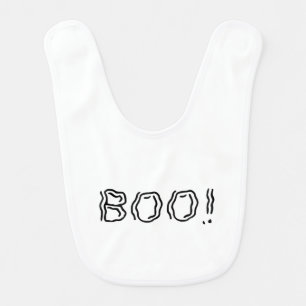 Ghostly Boo! Baby Bib