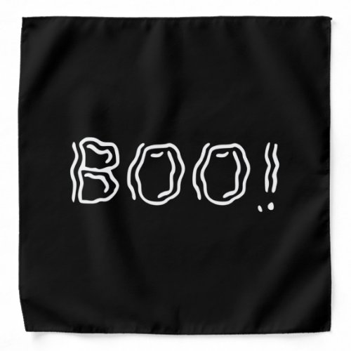 Ghostly Boo Bandana