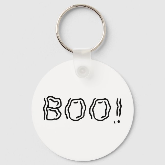 Ghostly Boo! Keychain (Front)
