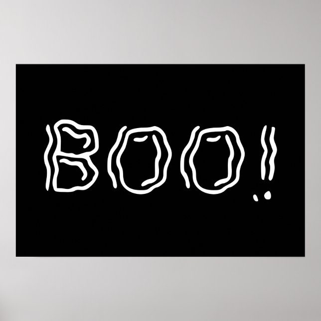 Ghostly Boo! Poster (Front)