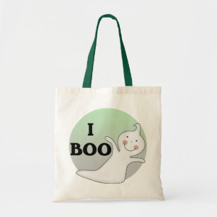 Ghostly Boo Tshirts and Gifts Tote Bag