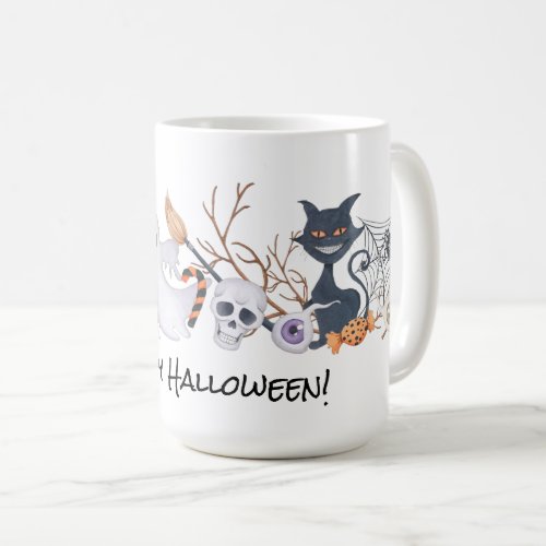 Ghostly Encounters Halloween Mug 