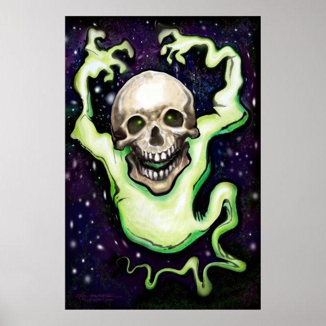 Ghostly Fun Poster (Front)