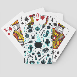 Ghostly Glows Poker Cards