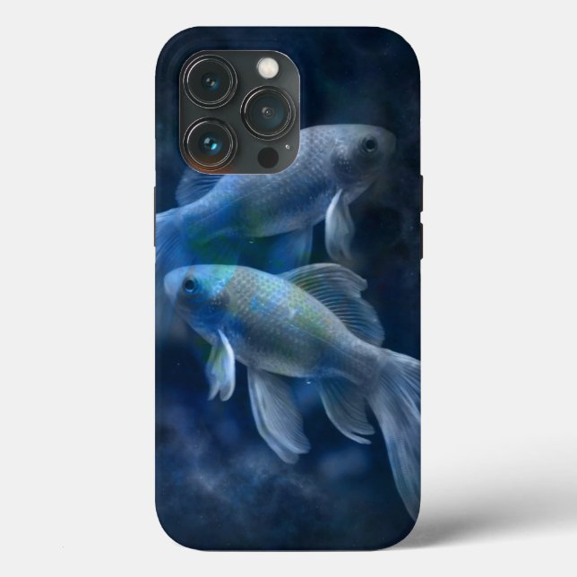 Ghostly Goldfish Case-Mate iPhone Case (Back)