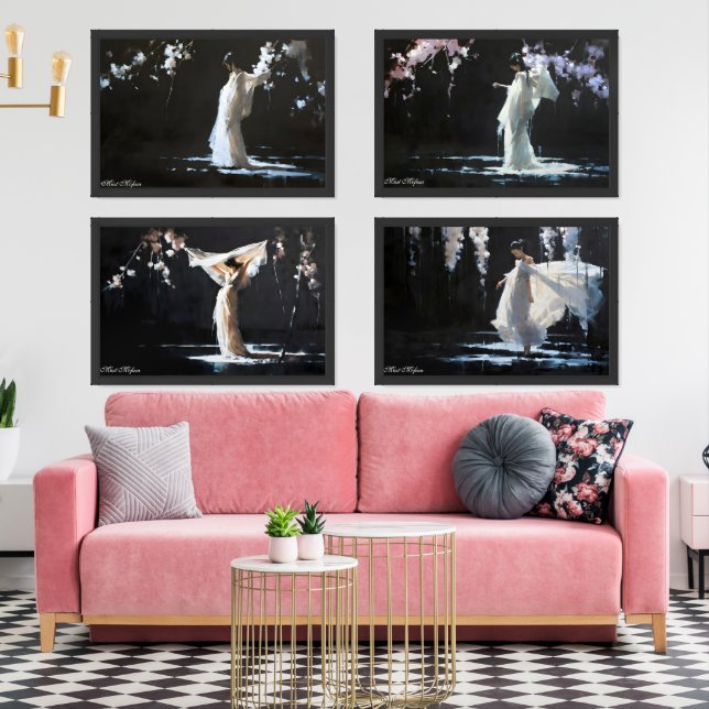 Ghostly Grace Wall Art Sets (Livingroom)