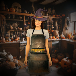 Ghostly Graveyard Cruise Apron
