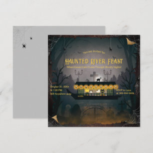 Ghostly Graveyard Cruise Invitation