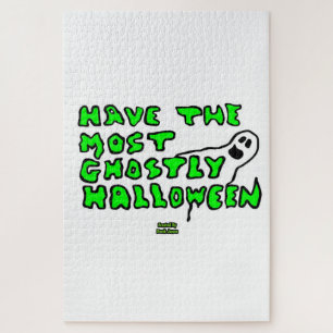 Ghostly Halloween Puzzle 20" X 30"