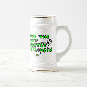 Ghostly Halloween Stein Mug