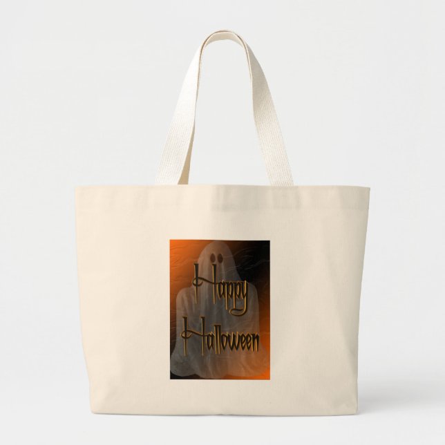 Ghostly Happy Halloween Bag (Front)