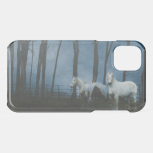 Ghostly Horses at Midnight Uncommon iPhone Case