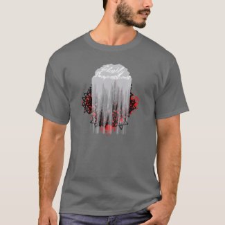 Ghostly Impression Graphic T-Shirt