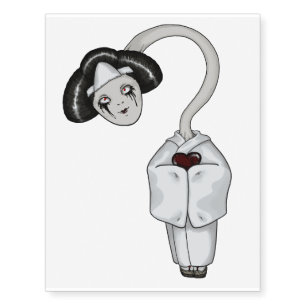 Ghostly Love Temporary Tattoos