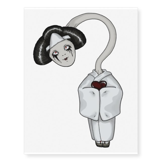 Ghostly Love Temporary Tattoos (Front)