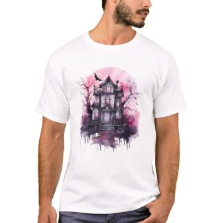 Ghostly Manor: Halloween Apparel & Decor T-Shirt