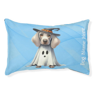 Ghostly Paws Adorable Dog Halloween Costumes Pet Bed