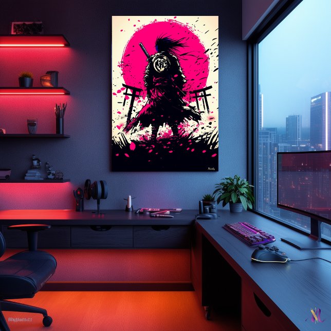 Ghostly Ronin – The Spirit of the Samurai Poster (Creator Uploaded)