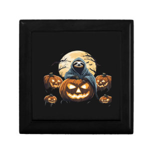 Ghostly Sloth's Midnight Haunt Classic T-Shirt Gift Box