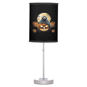 Ghostly Sloth's Midnight Haunt Classic T-Shirt Table Lamp