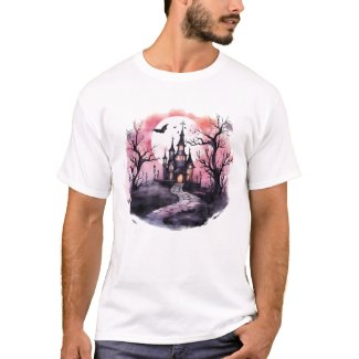 Ghostly Vibes: Haunted House Collection T-Shirt