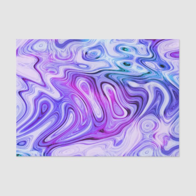 ghostly whisper, pastel marbling : tissue paper (Front)