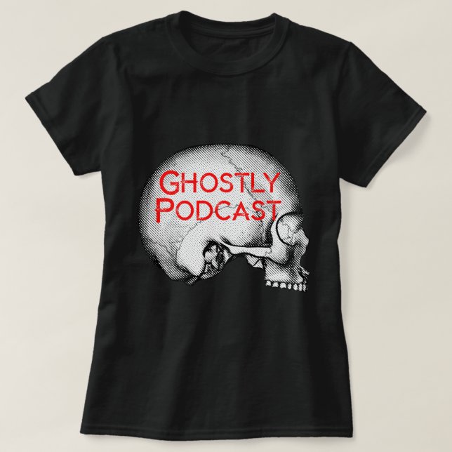Ghostly Woman's T-Shirts (Design Front)