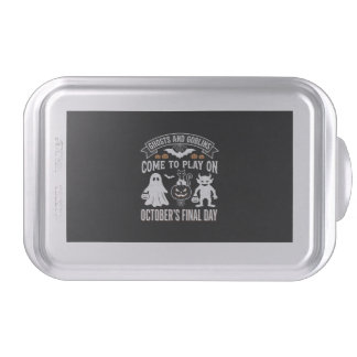 Ghosts and Goblins Halloween October Final Day_1 Cake Pan