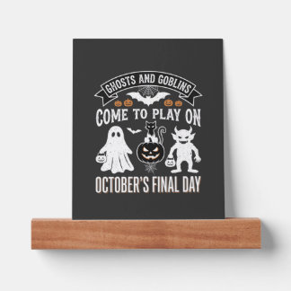 Ghosts and Goblins Halloween October Final Day_1 Picture Ledge