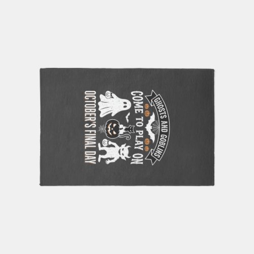 Ghosts and Goblins Halloween October Final Day_1 Rug