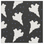 Ghosts and Stars Halloween Pattern Fabric
