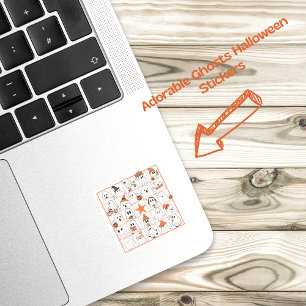 Ghosts Bingo Square Sticker