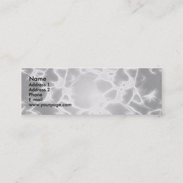 Ghosts from the past! mini business card (Front)