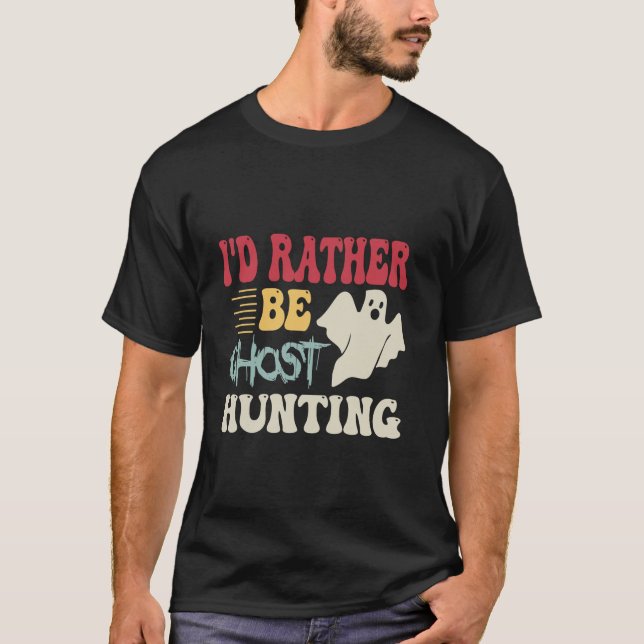 Ghosts Hunter Paranormal Researcher Shirt Long Sle (Front)