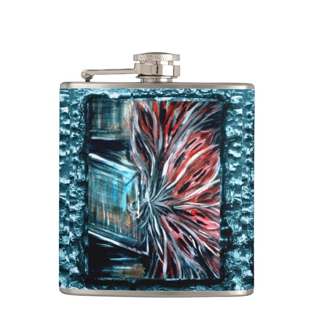 Ghosts In The Closet Flask (Front)