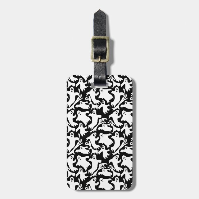 Ghosts Luggage Tag (Front Vertical)