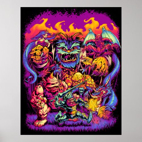 GHOSTS N GOBLINS POSTER