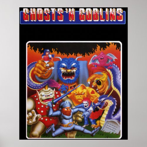 Ghosts n Goblins Poster