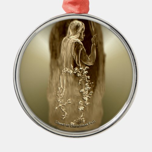 Ghosts of Christmas _ A Christmas Carol Metal Ornament