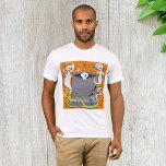 Ghosts On A Tombstone Mens T-shirt at Zazzle
