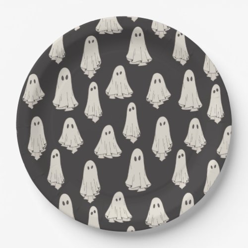 Ghosts  paper plates