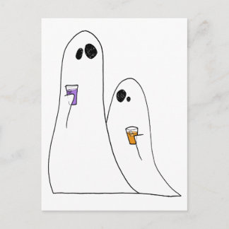 Ghosts Postcard