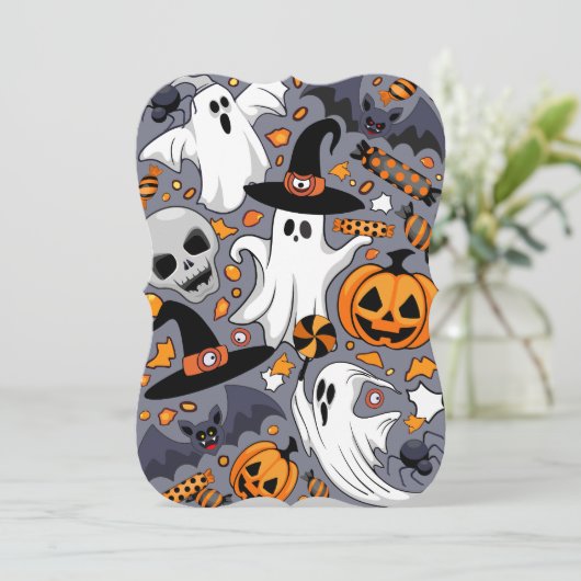 Ghosts Spooky and Creepy Cute Monsters (Standing Front)