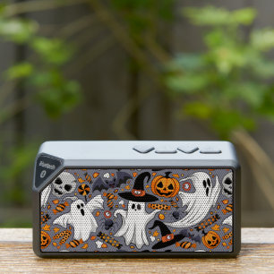 Ghosts Spooky and Creepy Cute Monsters Bluetooth Speaker